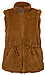 Democracy Collar Zip Front Fur Vest Thumb 1