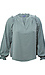 Democracy Swiss Dot Ruffle Blouse Thumb 1