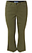 Democracy Flared Raw Hem Pants Thumb 1