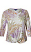 Democracy 3/4 Sleeve Scoop Neck Top Thumb 1