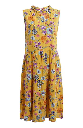 Tiered Floral Dress Slide 1