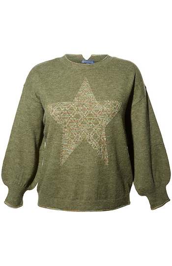 Democracy Star Sweater Slide 1
