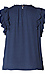 Democracy Double Ruffle Short Sleeve Top Thumb 2