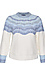 Long Blouson Sleeve Round Neck Sweater Thumb 1