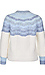 Long Blouson Sleeve Round Neck Sweater Thumb 2