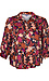 Democracy 3/4 Sleeve Floral Blouse Thumb 1