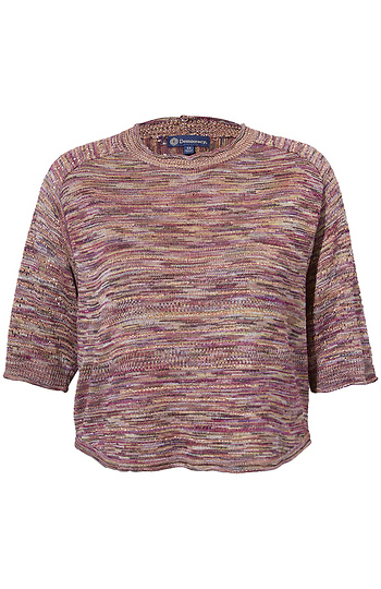 Democracy Round Neck Multi Sweater Slide 1