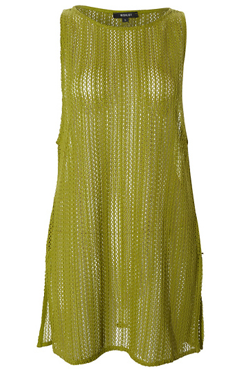 Longline Crochet Tank Slide 1