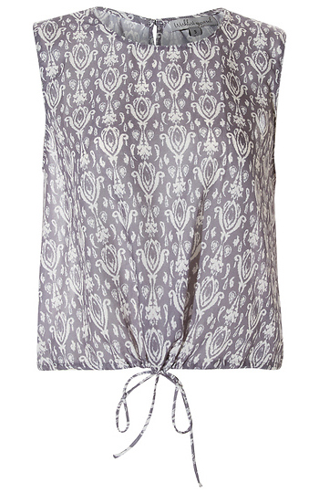 Paisley Drawstring Tank Slide 1