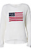 American Flag Crochet Pullover Thumb 1