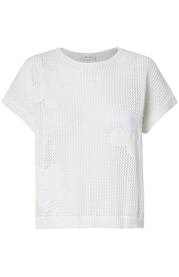 Flower Knit Top Slide 1