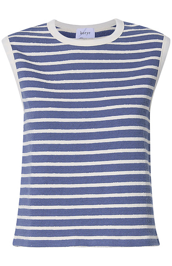 Striped Knit Tank Slide 1