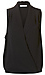 Sleeveless Surplice Top Thumb 1