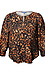 Democracy Textured Print Top Thumb 1