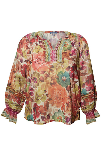 Democracy Floral Blouse Slide 1