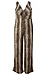 Animal Print Front Knot Jumpsuit Thumb 1