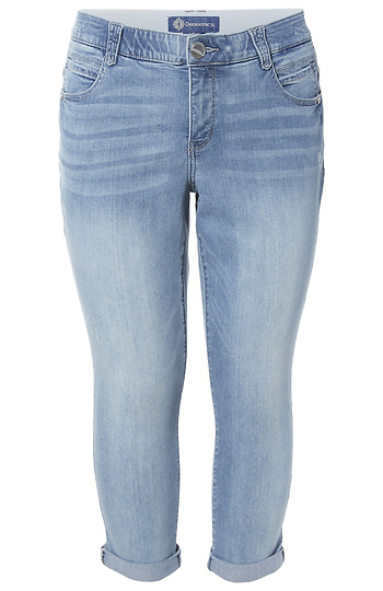 Democracy Ankle Skimmer Cuffed Crop Slide 1