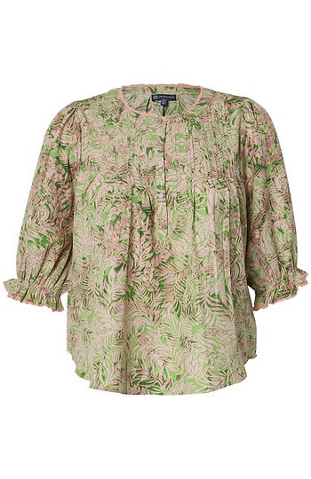Democracy Printed Blouse Slide 1