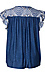 Embroidered Short Sleeve Top Thumb 2