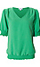 Short Sleeve Smocked Top Thumb 1