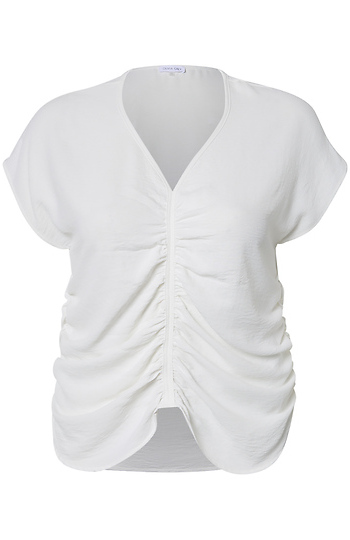 Ruched Front Top Slide 1