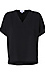 Short Sleeve V-Neck Blouse Thumb 1
