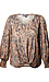 Democracy Twist Front Hem Printed Top Thumb 1
