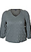 Democracy Textured Blouson Top Thumb 1