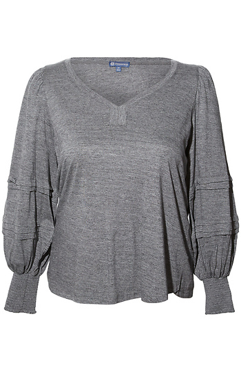 Democracy Sweetheart Neck Top Slide 1