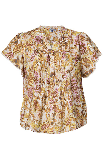 Democracy Printed Blouse Slide 1