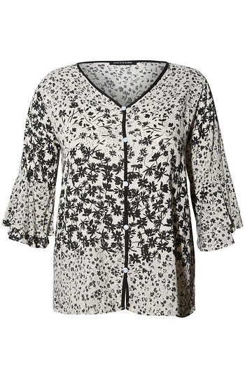 V-Neck Blouse Slide 1