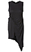 Sleeveless Twist Wrap Rib Midi Dress Thumb 1