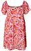 Floral Smocking Mini Dress Thumb 1
