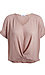 Front Overlap Waffle Knit Top Thumb 1