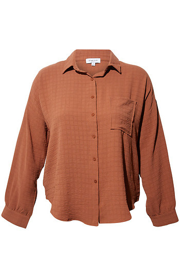 Button Down Shirt Top Slide 1
