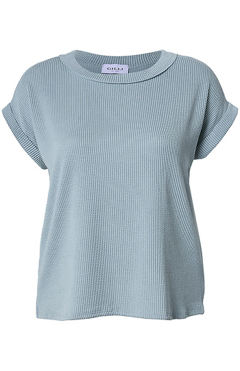 Cuffed Sleeve Top Slide 1