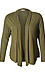 Ribbed Contrast Cardigan Thumb 1