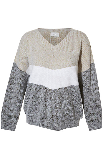 Color Block Sweater Slide 1