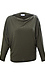 Katie Zipped Boat Neck Long Sleeve Top Thumb 1