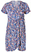 Printed Faux Wrap Dress Thumb 1