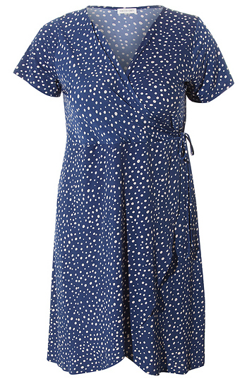 Faux Wrap Dress Slide 1