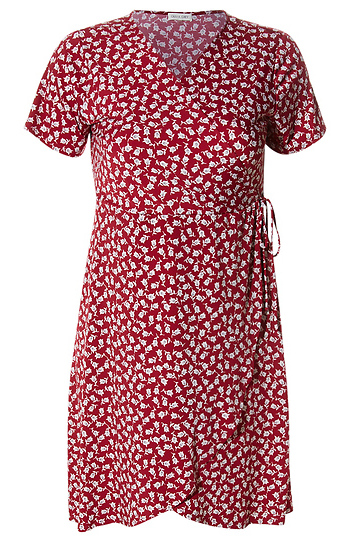 High Low Wrap Dress Slide 1
