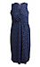 Sleeveless Printed Midi Dress Thumb 1