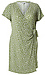 Floral Faux Wrap Dress Thumb 1