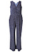Polka Dot Surplice Jumpsuit Thumb 1