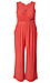 Elle Surplice Sleeveless Jumpsuit Thumb 1