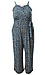 Cropped Wide Leg Surplice Jumpsuit Thumb 1