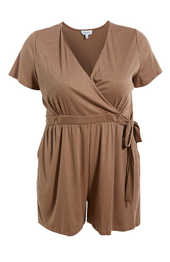 Surplice Romper Slide 1