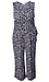 Surplice Side Tie Cropped Jumpsuit Thumb 1