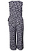 Surplice Side Tie Cropped Jumpsuit Thumb 2